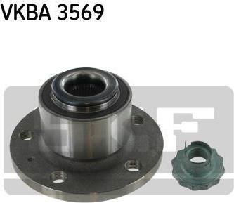 SKF VKBA 3569 комплект подшипника ступицы колеса на SKODA FABIA