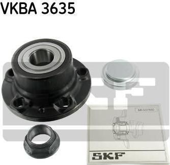 SKF VKBA 3635 комплект подшипника ступицы колеса на PEUGEOT 807 (E)