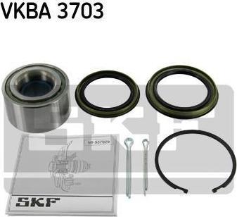 SKF VKBA 3703 комплект подшипника ступицы колеса на NISSAN MICRA II (K11)