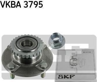 SKF VKBA 3795 комплект подшипника ступицы колеса на HYUNDAI LANTRA II Wagon (J-2)