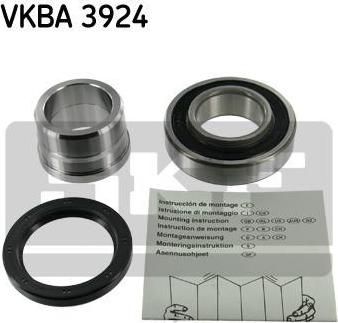 SKF VKBA 3924 комплект подшипника ступицы колеса на SUZUKI GRAND VITARA I (FT)