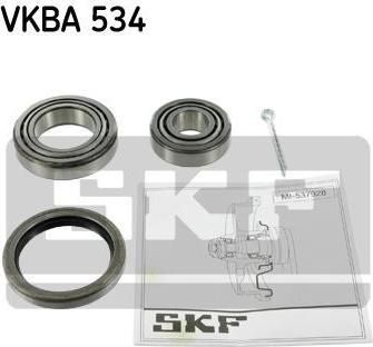 SKF VKBA 534 комплект подшипника ступицы колеса на TOYOTA CELICA купе (RA4_, TA4_)