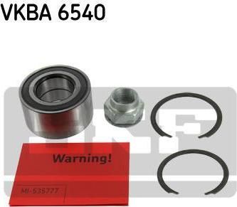 SKF VKBA 6540 Подшипник ступ.OPEL CORSA D/ALFA/FIAT 05- пер.