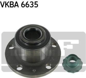 SKF VKBA 6635 комплект подшипника ступицы колеса на SKODA ROOMSTER Praktik (5J)