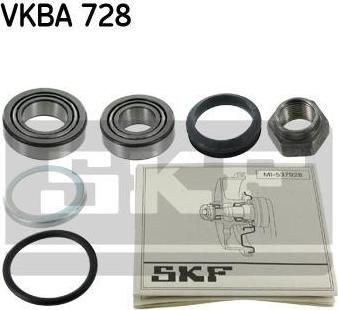 SKF VKBA 728 комплект подшипника ступицы колеса на PEUGEOT 104