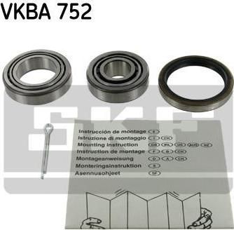 SKF VKBA 752 комплект подшипника ступицы колеса на NISSAN CHERRY II Traveller (VN10)