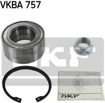 SKF VKBA 757 Подшипник ступицы задний MB W201/202/203/124/210/ (+гайка) (1243500749)