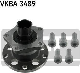 SKF VKBA3489 Ступица с подшипником AUDI A6/VW PASSAT/SKODA SUPERB 98-05 зад. (R5444)