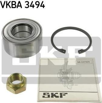 SKF VKBA3494 Подшипник перед.Favorit(781)(785)(787)-<06,1997,969106800 (R7802)