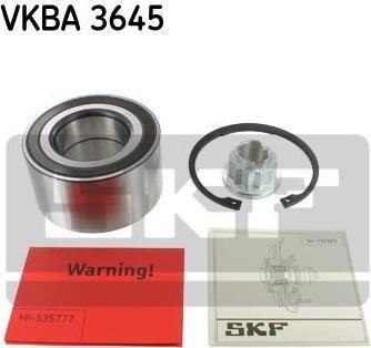 SKF VKBA3645 Подшипник ступицы перед./зад. VAG TOUAREG 96мм 05-> (R5410)