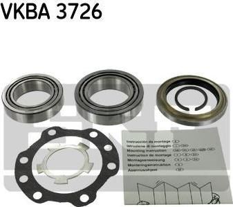 SKF VKBA3726 Подшипники ступицы пер LANDCRUISER 4WD(дис