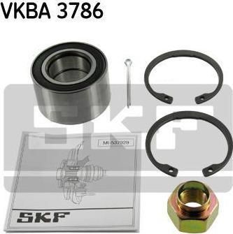 SKF VKBA3786 Подшипник ступицы перед. CHEVROLET Aveo/Lanos 1,2-1,5L 97-> (94535247)