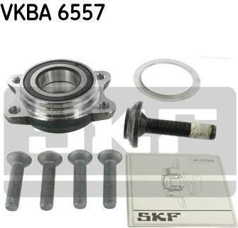 SKF VKBA6557 Ступица с подшипником AUDI A8 03- зад. (4E0598625)