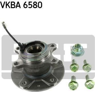 SKF VKBA6580 Подшипник задн.ступ.ком/кт.[ступица, с датч.ABS]
