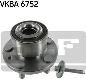 SKF VKBA6752 Ступица передняя в сборе с подшипником LAND ROVER Freelander II (LR003157)