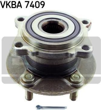 SKF VKBA7409 Подшипник ступицы MITSUBISHI LANSER/CITROEN/PEUGEOT задний