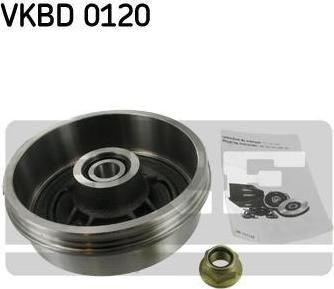 SKF VKBD 0120 тормозной барабан на RENAULT 21 (B48_)