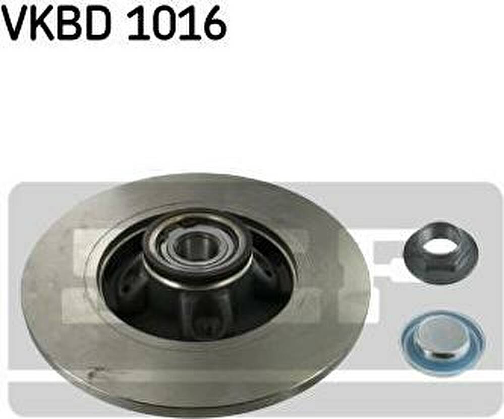 SKF VKBD1016 Тормозной диск задн. с подш.ступ. (ASB)