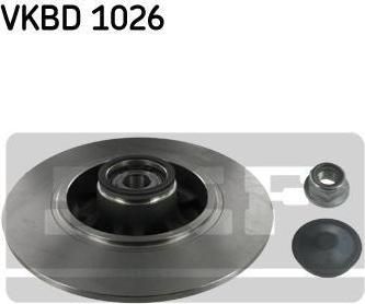 SKF VKBD1026 Диск торм.