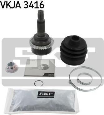 SKF VKJA 3416 шарнирный комплект, приводной вал на MAZDA 323 F V (BA)