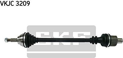 SKF VKJC 3209 приводной вал на RENAULT LAGUNA I (B56_, 556_)