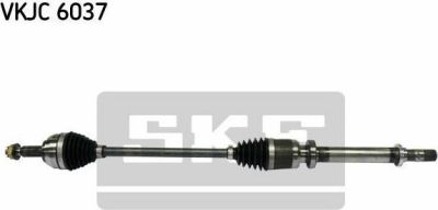 SKF VKJC 6037 приводной вал на RENAULT CLIO III (BR0/1, CR0/1)