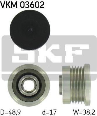 SKF VKM 03602 механизм свободного хода генератора на OPEL VIVARO фургон (F7)