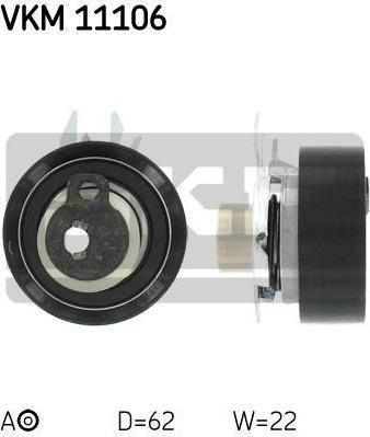 SKF VKM 11106 Ролик VW POLO/GOLF/VENTO 1.0-1.6L,1.9D (030109243D)