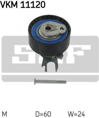 SKF VKM 11120 Ролик натяжной AD VW SEAT (036109243AF)