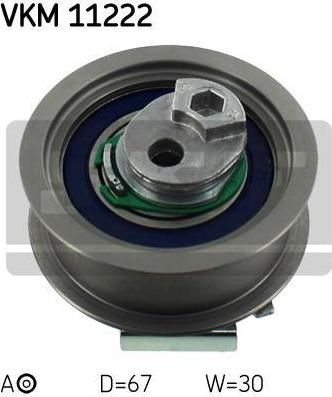 SKF VKM 11222 Ролик натяжной VW Passat (06D109243B)