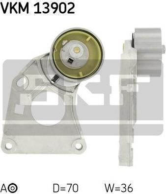 SKF VKM 13902 Натяжитель ремня ГРМ CITROEN C5/C6/PEUGEOT 406/607 3.0