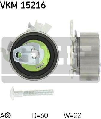 SKF VKM 15216 Натяжитель ремня ГРМ OPEL X14XE/X16XE/Lacetti (9128656)