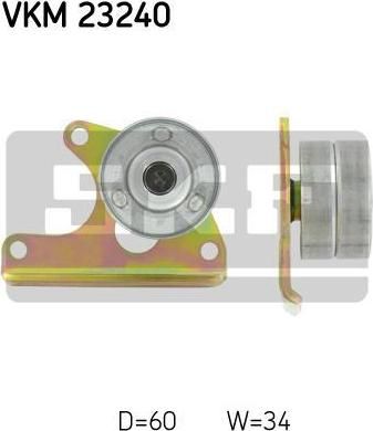 SKF VKM 23240 паразитный / ведущий ролик, зубчатый ремень на PEUGEOT 405 II Break (4E)