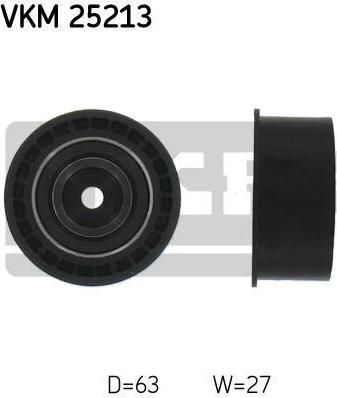 SKF VKM 25213 паразитный / ведущий ролик, зубчатый ремень на OPEL ASTRA F (56_, 57_)