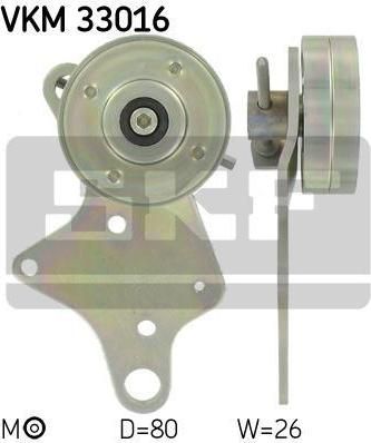 SKF VKM 33016 натяжной ролик, поликлиновой ремень на PEUGEOT BOXER фургон (230L)