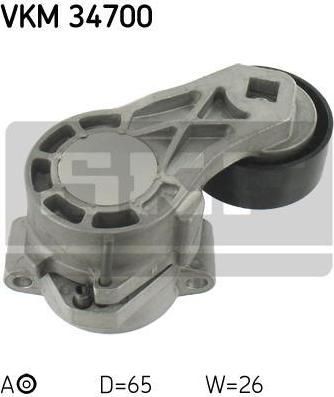 SKF VKM 34700 Ролик натяжной FORD Transit / PEUGEOT Boxer / CITROEN Jumper / FI