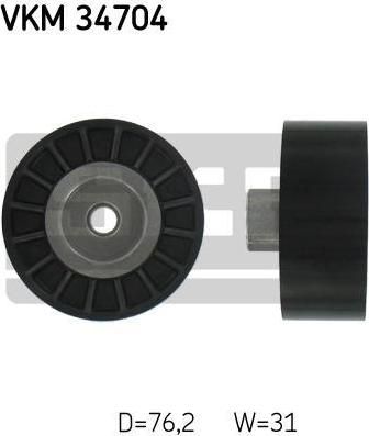 SKF VKM 34704 Ролик натяжной FORD Transit (1372770)