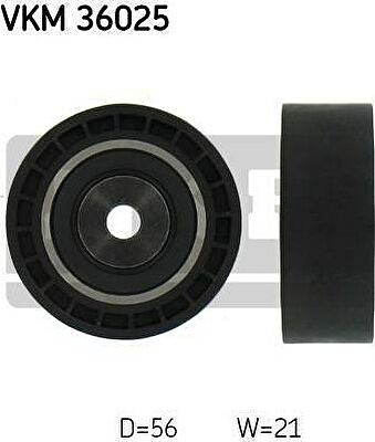 SKF VKM 36025 паразитный / ведущий ролик, поликлиновой ремень на RENAULT CLIO II (BB0/1/2_, CB0/1/2_)
