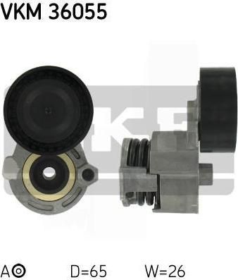 SKF VKM 36055 Натяжитель ремня приводного RENAULT MEGANE/SCENIC/CLIO/LOGAN 1.4-16 03-