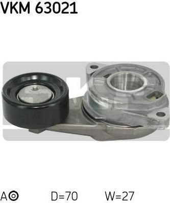 SKF VKM 63021 Ролик натяжной, поликлиновой ремень