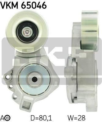 SKF VKM 65046 натяжной ролик, поликлиновой ремень на MITSUBISHI PAJERO IV (V8_W, V9_W)