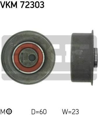 SKF VKM 72303 натяжной ролик, ремень грм на NISSAN ALMERA I Hatchback (N15)