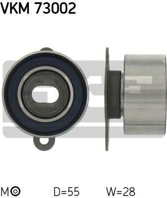 SKF VKM 73002 натяжной ролик, ремень грм на HONDA PRELUDE III (BA)