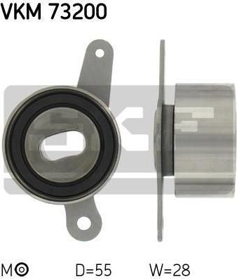 SKF VKM 73200 натяжной ролик, ремень грм на HONDA ACCORD III (CA)