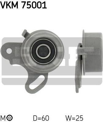 SKF VKM 75001 натяжной ролик, ремень грм на MITSUBISHI LANCER IV (C6_A, C7_A)