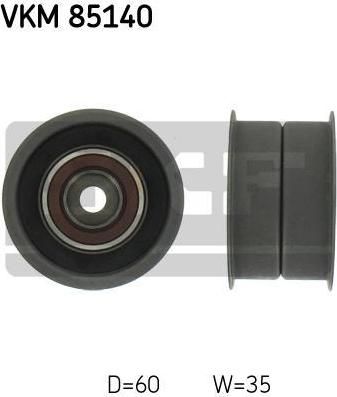 SKF VKM 85140 паразитный / ведущий ролик, зубчатый ремень на MITSUBISHI LANCER III Station Wagon (C1_V, C3_V)
