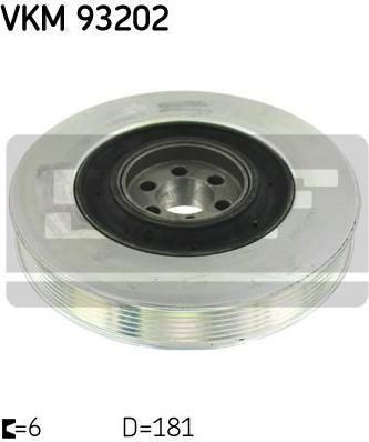 SKF VKM 93202 ременный шкив, коленчатый вал на FIAT MAREA Weekend (185)