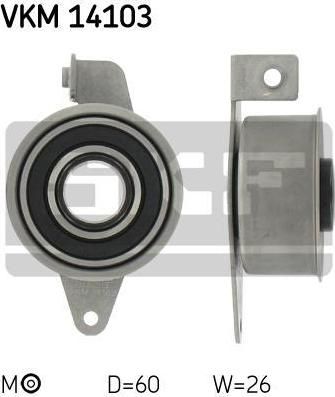 SKF VKM14103 Ролик ГРМ натяжной FORD 1.8D/TD - 97 Escort/ Focus/Mondeo (6988203/1005822)