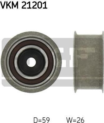 SKF VKM21201 Ролик ремня ГРМ AUDI 80/A4/A6 2.4-2.8 94-99 обводной (078109244G)