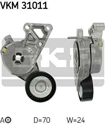 SKF VKM31011 Натяжитель ремня приводного AUDI A3/VW GOLF IV/BORA 1.6-2.0